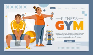 Spor Salonu Düz İniş Sayfası