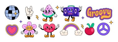 Retro Çizgi Film Harika Eğlence Orijinal Koleksiyonu