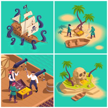 Korsan Isometric Video Oyun Kare Ayarları