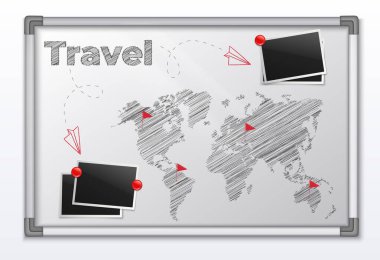 Seyahat Vizyon Kurulu Gerçekçi İllüstrasyon