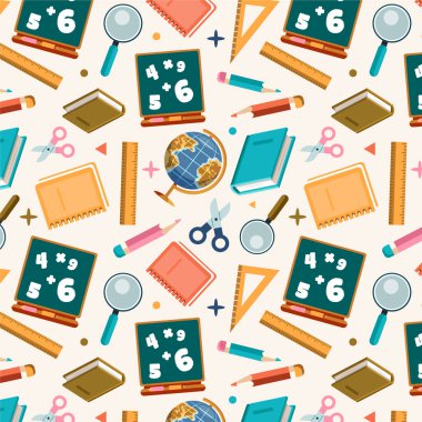 Okul Malzemeleri ve Öğrenci Yaşam Modeline Dön