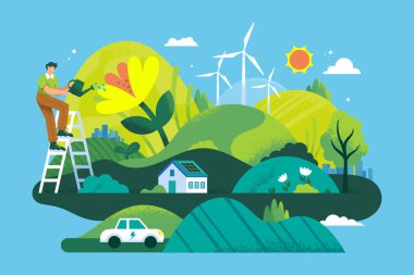 Çevre dostu iş ve yeşil yenilik