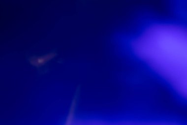 Soyut Mavi ve Mor Işık Efekti