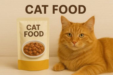 Turuncu Tekir Tımarlı Kedi maması Reklamı