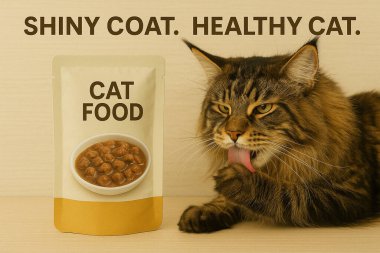 Turuncu Tekir Tımarlı Kedi maması Reklamı