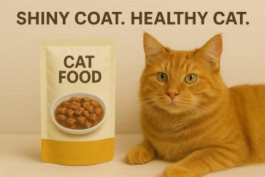 Turuncu Tekir Tımarlı Kedi maması Reklamı