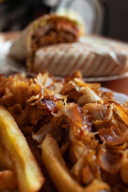 Kebap etine yakın çekim