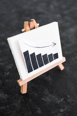 when will inflation go down. canvas with graph showing prices dropping, cost of living going down conceptual image