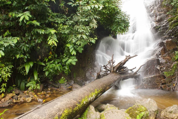 Cachoeira Siribhum Doi Inthanon National Park Chiangmai Tailândia — Fotografia de Stock