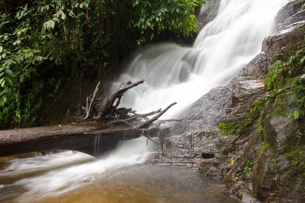 Siribhum Wasserfall Doi Inthanon Nationalpark Chiangmai Thai — Stockfoto