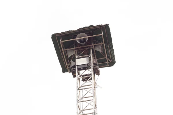 Kaiutin Korkealla Torni Thaimaa Aasia Eristetty — kuvapankkivalokuva