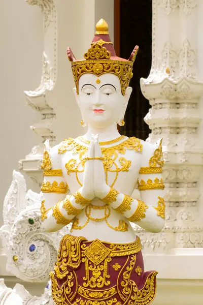 stock image Thai angel statue in temple