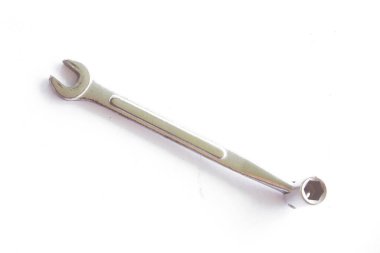 Wrench isolated on white background clipart