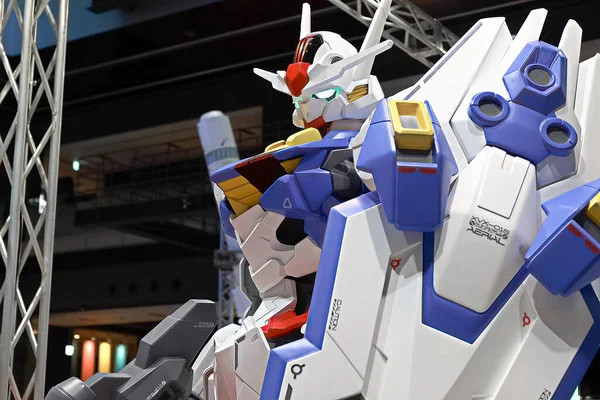 日本大阪 2022年8月29日 8英尺长的Gundam Aerial Gundam Next Future Grand Front Osaka — 图库照片