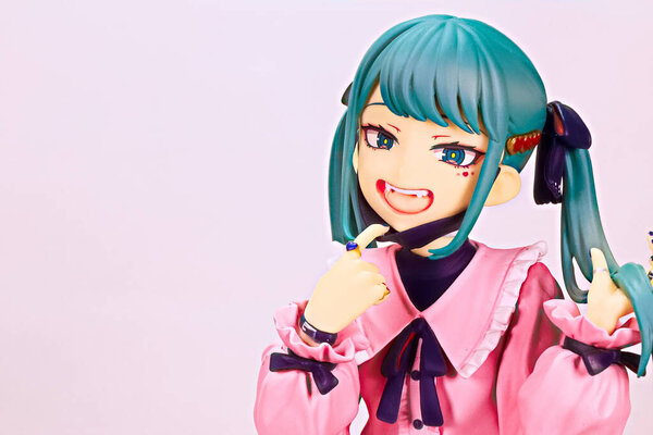 Osaka Japan July 2023 Studio Shot Hatsune Miku Vampire Version — Stockfoto
