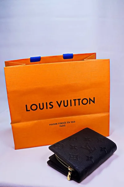 Kuala Lumpur Malaysia December 2016 Louis Vuitton Orange Paper Bag