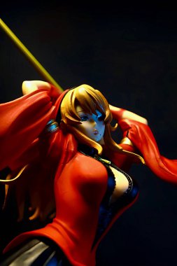 TOKYO,JAPAN - JULY 4, 2024 : Scale model figure of 