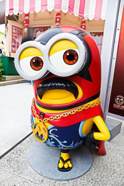 OSAKA, JAPAN - AUGUST 22, 2025 : Editorial photograph of the exteriors of various pavilions and exhibits showcasing a vision of the future at the 2025 Osaka, Kansai Expo.