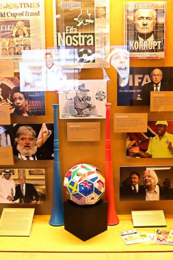 OSAKA, JAPAN - AUGUST 22, 2025 : Editorial photograph of the exteriors of various pavilions and exhibits showcasing a vision of the future at the 2025 Osaka, Kansai Expo.