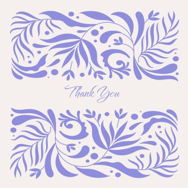 Dalgalı ve naif bir şekilde Retro moda çiçek çizimi. Organik şekiller, afiş, sosyal medya veya ambalaj için canlı çiçekler. Botanik vektör illüstrasyonu.