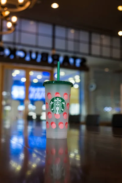 Bangkok Tayland Kasım 2022 Üye Starbucks Ödülleri Özel Şablonu Için — Stok fotoğraf
