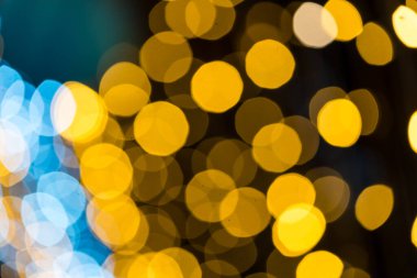 Bokeh, kutlama, Noel veya festival sezonluk arka plan kavramını parlatmaktadır.