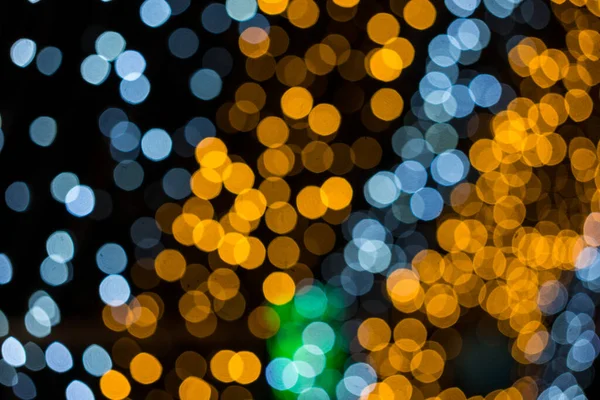 Beautiful Blurred Light Bokhe Background Bokhe Night — Stock Photo, Image