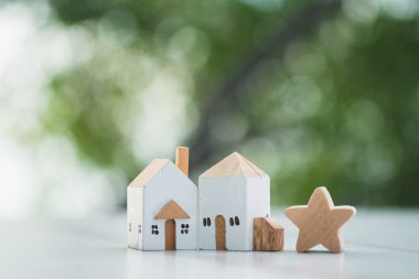 The best of home. concept Compliance with quality standards. Real estate rating assessment.