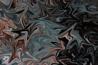 Dark themes abstract painted marble illustration. Creative background