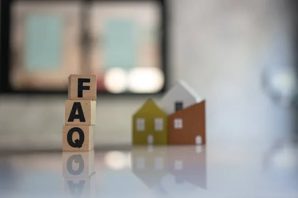 FAQ about house problems. The concept of FAQ about house problems. Instructions and rules on internet sites