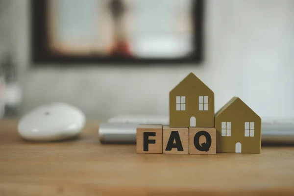 FAQ customer management analysis service for home concept, help desk and call center operator. About support question service assistance concept
