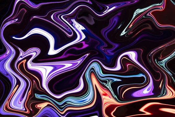 Abstract neon colors surface texture. Trendy and fun abstract background. Abstract concept with neon colorful fluid art background