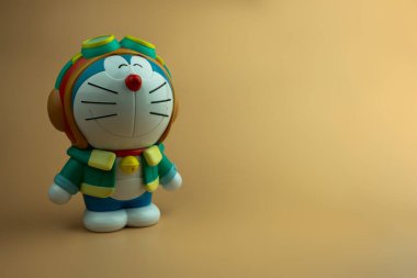 Samut Prakan, Tayland - 16 Ekim 2023: Doraemon 'un 