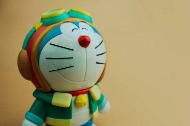 Samut Prakan, Tayland - 23 Ekim 2023: Doraemon 'un 