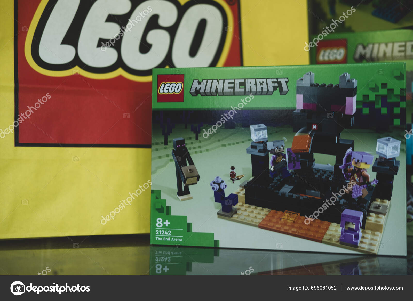 Bangkok Thailand January 2024 Box Lego Minecraft End Arena 21242   Depositphotos 696061052 Stock Photo Bangkok Thailand January 2024 Box 