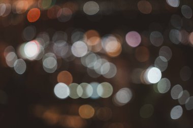 Arkaplan için soyut çok renkli odaklanmış ışıklar