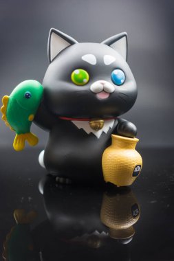 Bangkok, Tayland - 17 Ocak 24: Ulusal Çocuk Günü Tasarruf Günü kampanyasında Khun ME Chok 'u piyasaya sürüyor, sadece 500 baht' dan BAAC sayacına ek para yatırın..