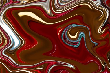 Kırmızı ve kahverengi sıvı arka plan. Duvar kağıdı ya da deri duvar fayansları için kullanılabilir..