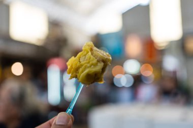 Kıyma ve karides Shumai Dim Sum, Çin yemeği buğulama