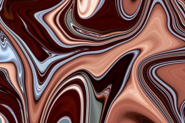 Soyut lüks, pürüzsüz sıvı mermer dokular. Lüks renkli sıvı mermer yüzey tasarımı. Sıvı mermer boya arka planı. Duvar kağıtları ve arka planlar için mükemmel tasarım