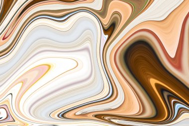 Soyut mermer desenli pankart arkaplanı. Zarif sıvı dalgalı kıvrımlar ve kıvrımlı desenlerle mermer desenli soyut arkaplan.