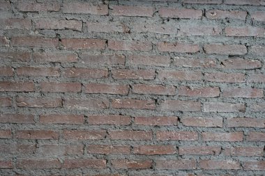 Boş tuğla duvar arkaplanı, yatay yön