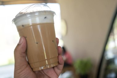 Kişisel bakış açısından buzlu kapuçino.