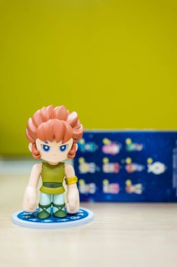 Bangkok, Tayland - 27 Mart 2025: Popmart Saint Seiya Zodiac Serisi Kör Kutusu Şövalyeleri