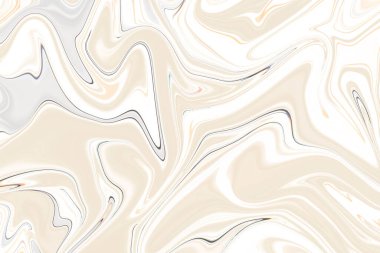 Soyut krem kıvrımlar ve dalga desenleri. Arkaplan ya da duvar kağıdı olarak kullanılabilir