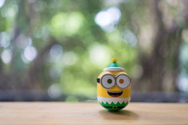 Bangkok, Thailand - June 24, 2025 : Cute figurine of new blind box or random box, Action Figure Minion, BOB 1.0 collection from Miniso shop.