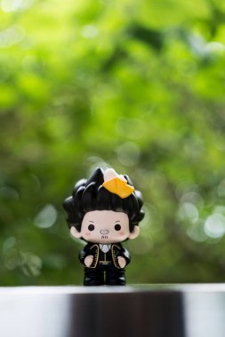 Bangkok, Tayland - 27 Haziran 2025: Gintama Minamata 'nın Şirin Sanat Oyuncakları.