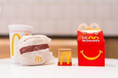 Bangkok, Tayland - 8 Ağustos 2025 McDonalds 'dan 