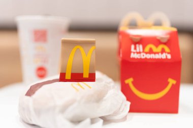 Bangkok, Tayland - 8 Ağustos 2025 McDonalds 'dan 