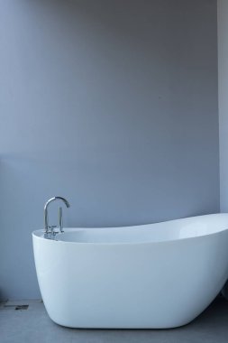 Boş modern lüks banyo küveti